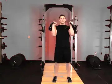 Alternating Kettlebell Press