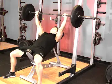Barbell Incline Bench Press - Medium Grip