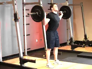 Correct form for the Barbell Squat