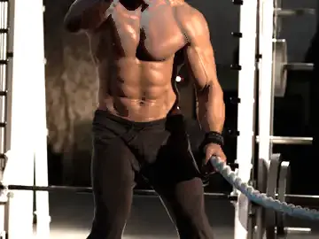 Correct form for the Battling Ropes