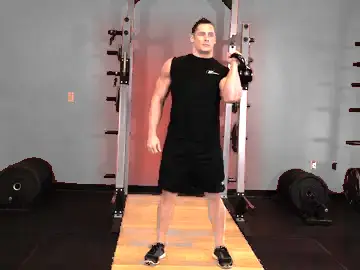 Correct form for the Bent Press