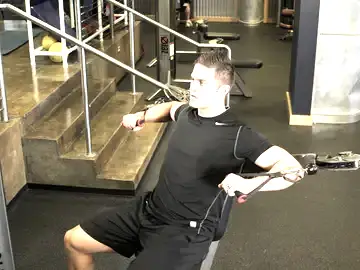 Correct form for the Cable Chest Press