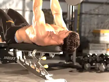 Correct form for the Close-Grip EZ-Bar Press