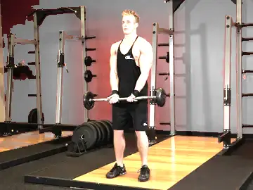 Correct form for the Close-Grip EZ Bar Curl