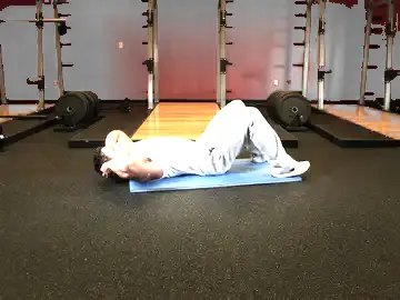 Correct form for the Crunches
