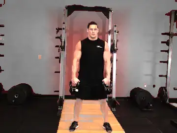 Correct form for the Double Kettlebell Snatch