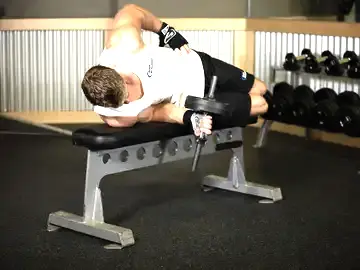 Dumbbell Lying Supination
