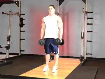 Dumbbell Shrug