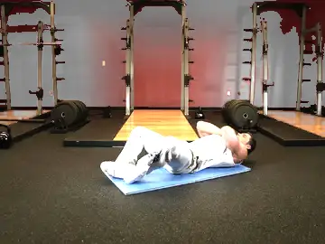 Correct form for the Frog Sit-Ups