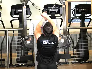 Correct form for the Full Range-Of-Motion Lat Pulldown