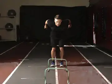 Correct form for the Hurdle Hops