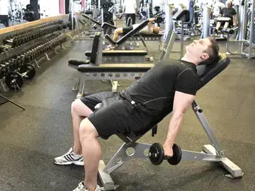 Correct form for the Incline Hammer Curls