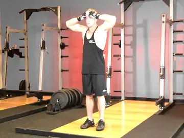 Isometric Neck Exercise - Front And Back