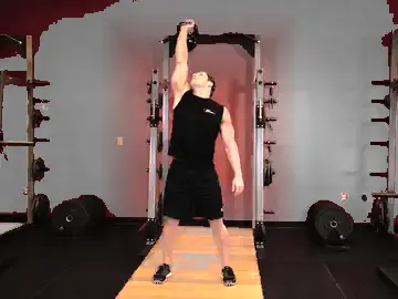 Correct form for the Kettlebell Windmill