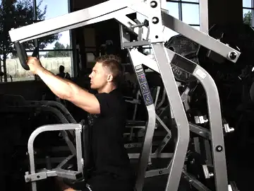 Correct form for the Leverage High Row