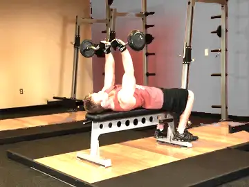 Correct form for the Lying Close-Grip Barbell Triceps Press To Chin