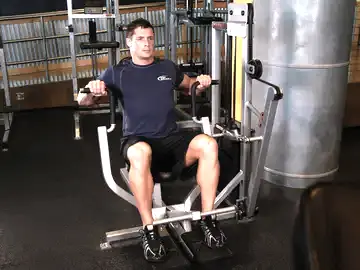 Correct form for the Machine Bench Press