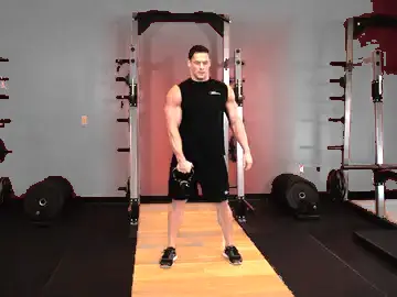 Correct form for the One-Arm Kettlebell Snatch
