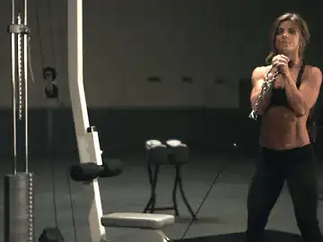 Correct form for the Pallof Press