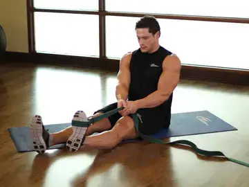 Correct form for the Posterior Tibialis Stretch