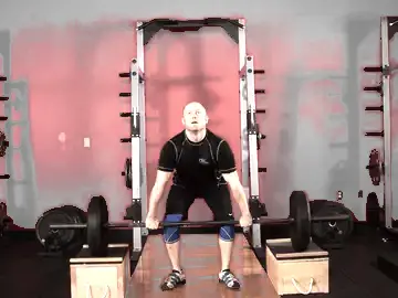 Correct form for the Power Clean from Blocks