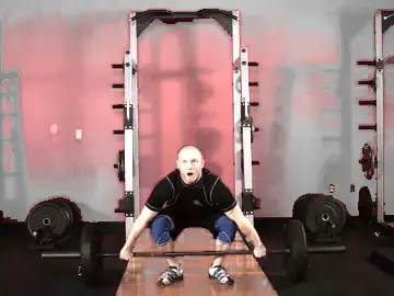 Correct form for the Power Snatch