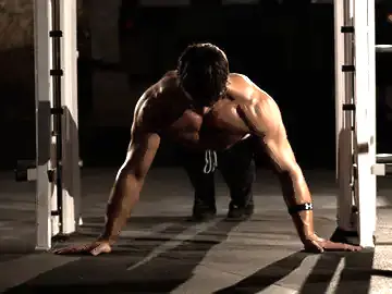 Correct form for the Push-Up Wide