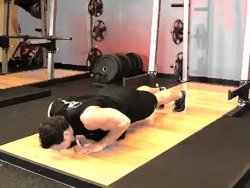 Correct form for the Pushups (Close and Wide Hand Positions)