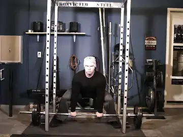 Correct form for the Reverse Band Sumo Deadlift