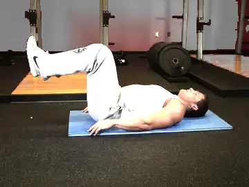 Correct form for the Reverse Crunch
