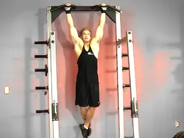 Correct form for the Rocky Pull-Ups/Pulldowns