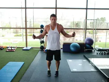 Correct form for the Rope Jumping