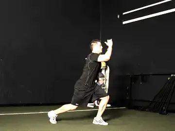 Correct form for the Scissors Jump