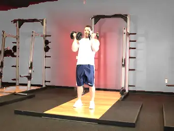 Correct form for the See-Saw Press (Alternating Side Press)