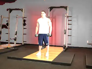 Correct form for the Side Lateral Raise