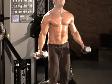 Correct form for the Side Laterals to Front Raise
