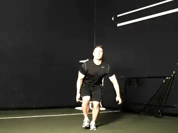 Correct form for the Single Leg Butt Kick