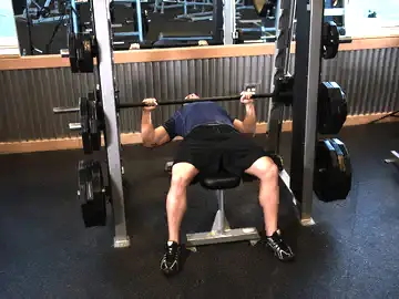 Correct form for the Smith Machine Bench Press