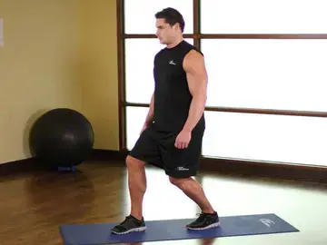 Correct form for the Standing Hip Flexors