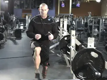Correct form for the Step-up with Knee Raise
