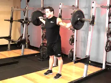 Correct form for the Stiff Leg Barbell Good Morning
