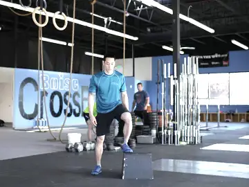 Correct form for the Stride Jump Crossover