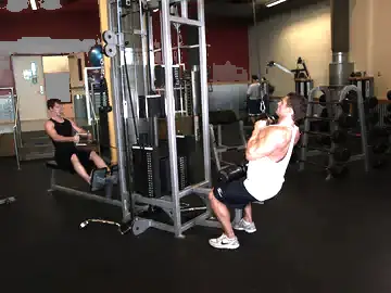 Correct form for the V-Bar Pulldown