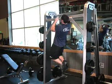 Correct form for the V-Bar Pullup