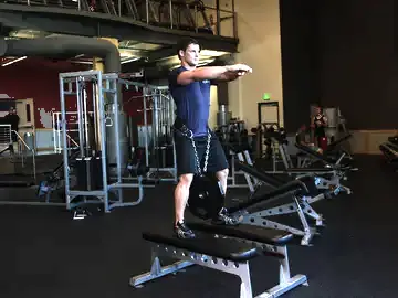 Correct form for the Weighted Squat