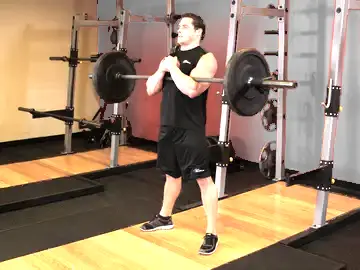 Correct form for the Zercher Squats